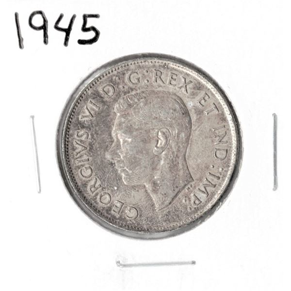 1945 Canadian Silver Fifty Cent