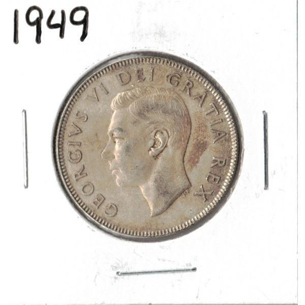 1949 Canadian Silver Fifty Cent