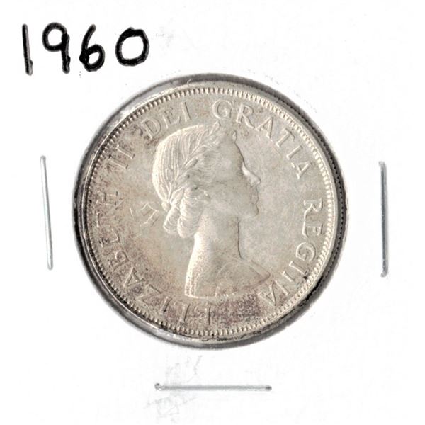 1960 Canadian Silver Fifty Cent