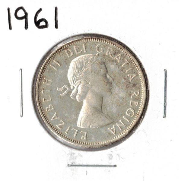 1961 Canadian Silver Fifty Cent