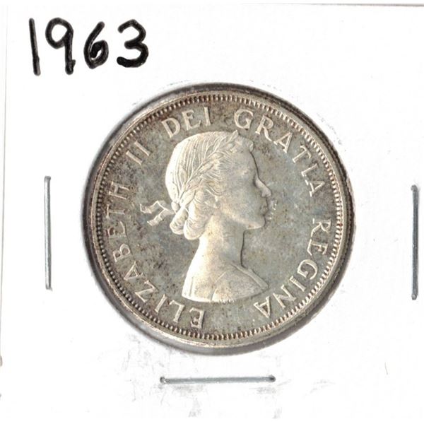 1963 Canadian Silver Fifty Cent