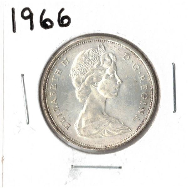 1966 Canadian Silver Fifty Cent