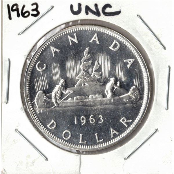 1963 Canadian Silver Dollar