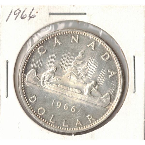 1966 Canadian Silver Dollar