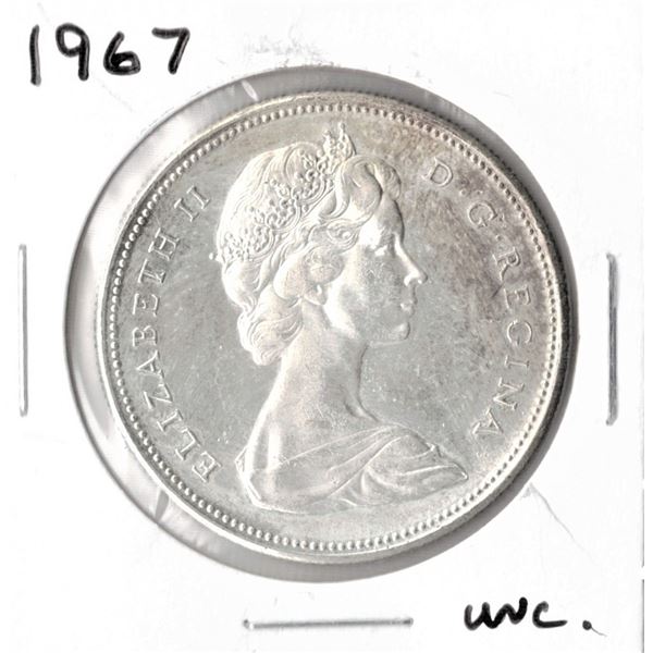 1967 Canadian Silver Dollar