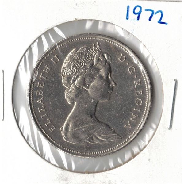 1972 Canadian Nickel Dollar