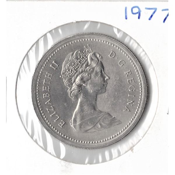 1977 Canadian Nickel Dollar