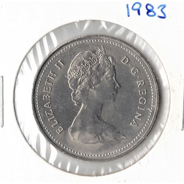 1983 Canadian Nickel Dollar