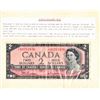 Image 1 : 1954 Canadian Two Dollar Bill - Asterisk Replacement Note