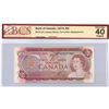 Image 1 : 1974* Canadian Two Dollar Bill - Replacement Note BCS Graded EF-40