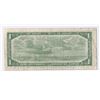 Image 2 : 1954 Canadian One Dollar Bank Note