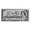Image 1 : 1954 Canadian Five Dollar Bank Note