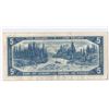 Image 2 : 1954 Canadian Five Dollar Bank Note