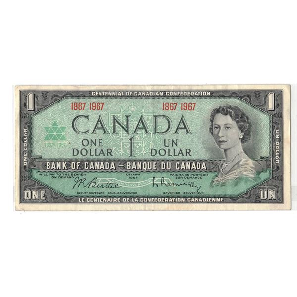 1967 Canadian One Dollar Bank Note