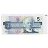 Image 1 : 1986 Canadian Five Dollar Bank Note
