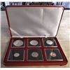 Image 1 : 1967 Canadian Deluxe Proof Centennial Set in Red Case