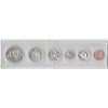 Image 1 : 1972 Canadian Uncirculated Coin Set in Plastic Case