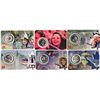Image 1 : 2000 Millennium Quarters in Plastic - 6 total