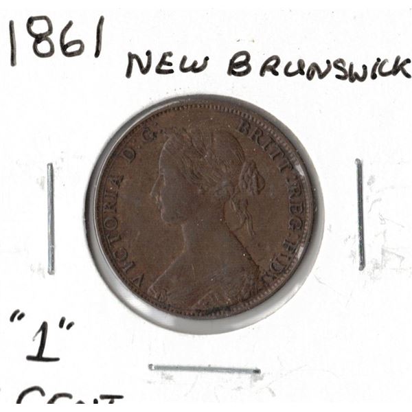 1861 New Brunswick One Cent