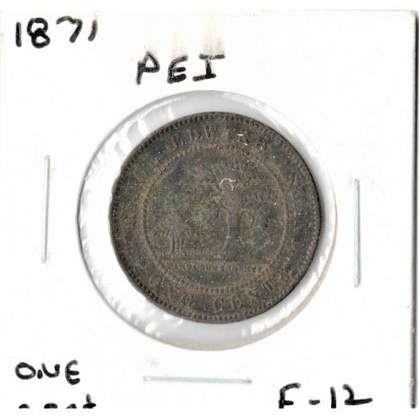 1871 Prince Edward Island One Cent