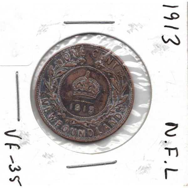 1913 Newfoundland One Cent