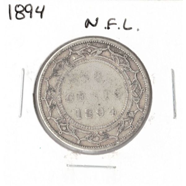 1894 Newfoundland Fifty Cent