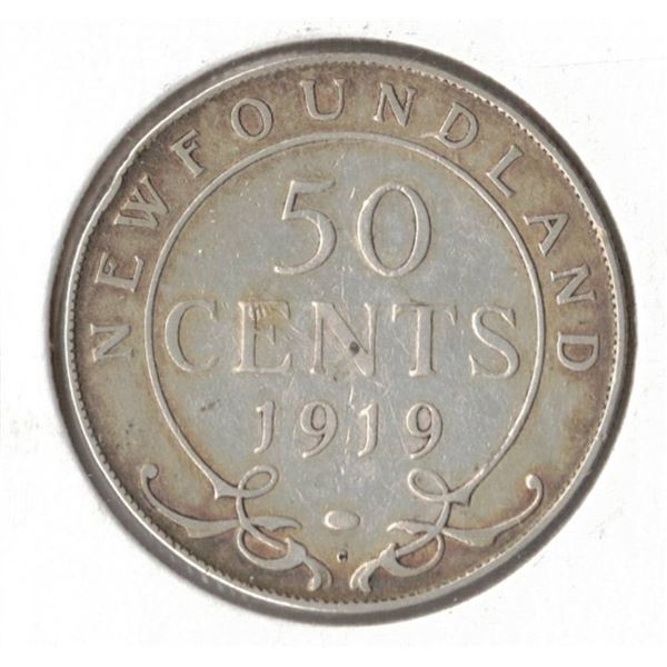 1919C Newfoundland Fifty Cent