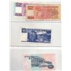 Image 2 : Page of Four Foreign Bank Notes - Singapore