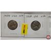 Image 3 : USA Five Cent (7): 1952; 1953; 1954; 1956; 1957; 1958; 1959 (SEE PICS!)