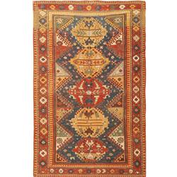 Antique Sumak Caucasian Rug / Carpet 42639 