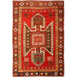 Antique Kazak Caucasian Rug / Carpet 41477 