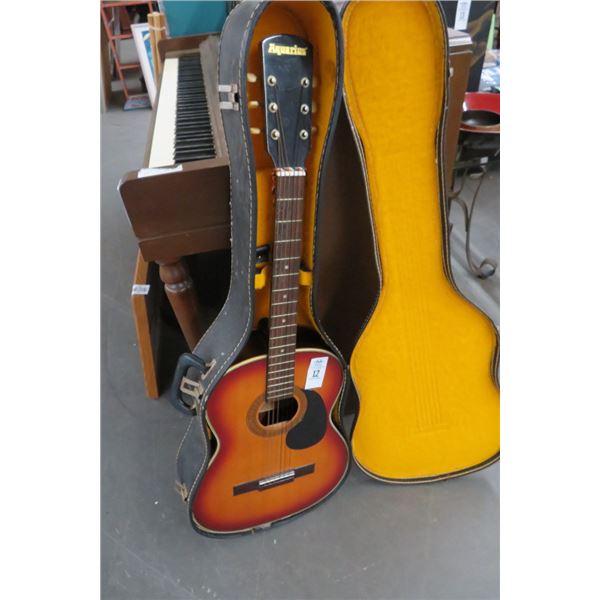 Aquarius Acoustic Guitar w/Carry Case