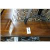 Image 2 : Mahogany Mosaic Tile Inlay 5 Pc. Coffee/End Table Set