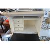 Image 2 : Drop Front Floral Motif 6 Drawer Chest