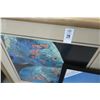 Image 2 : Framed Tropical Fish Print & Picture Frame