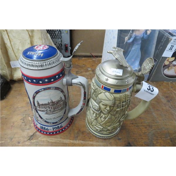 Avon Collector Steins (2)