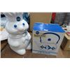 Image 2 : Pillsbury Dough Boy Cookie Jar & 2 Qt. Tea Kettle
