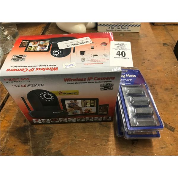 Foscam Wireless IP Camera  & Lug Nuts