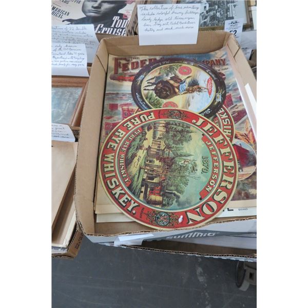 Collection of Beer Advertising Prints