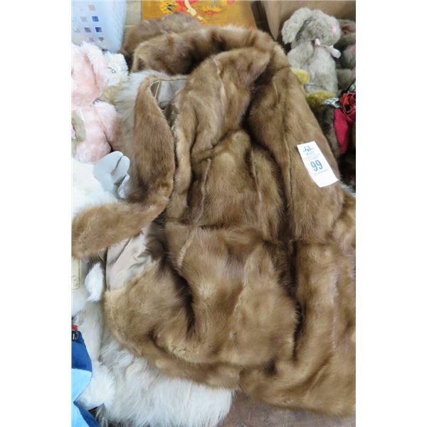 Mink Stole & Fox Fur Coat