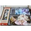 Image 2 : 8-Collector Porcelain Clown, Doll, & Cabbage Patch Doll - 8 X $
