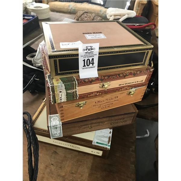 Lot of Cigar Boxes - 5