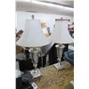 Image 1 : 3-Chrome Based Table Lamps - 3 X $