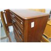 Image 2 : Cherry Finish Twin Bed Frame w/Highboy