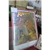 Image 1 : Framed Indiana Jones Raiders of the Lost Ark Poster - 38" x 28"