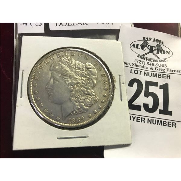 1889 Silver Morgan Dollar