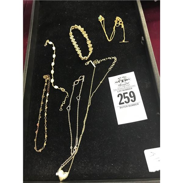 6-Designer Bracelet, Necklace - 6 X $