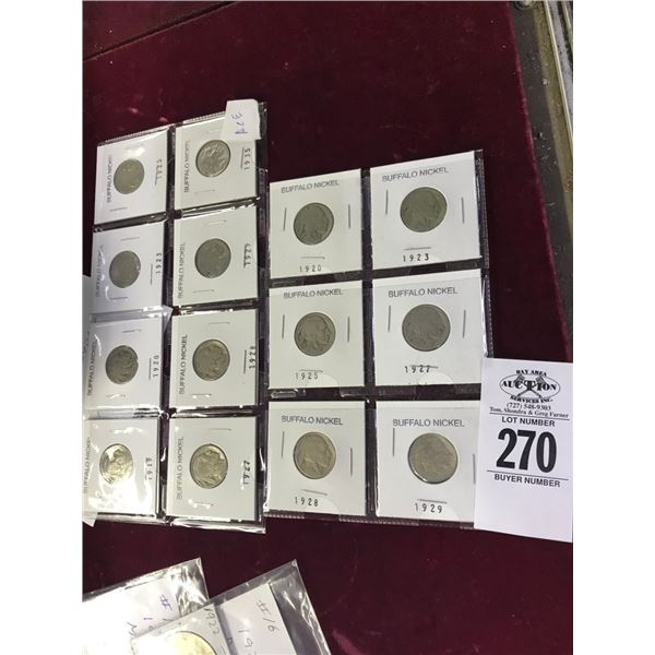 Lot of Buffalo Nickels (14)