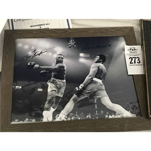 Ali Autographed Photo