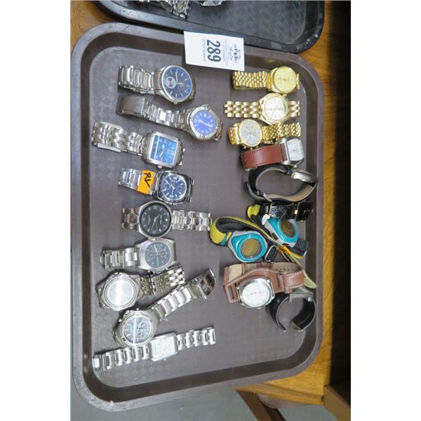 Tray Lot of Watches